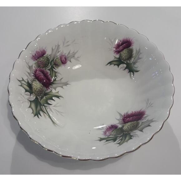 Royal Albert Highland Thistle Cereal Bowl 617427 - Picture 2 of 7